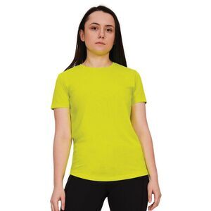 Casual Classics Womens/Ladies Original Tech T-Shirt / Yellow
